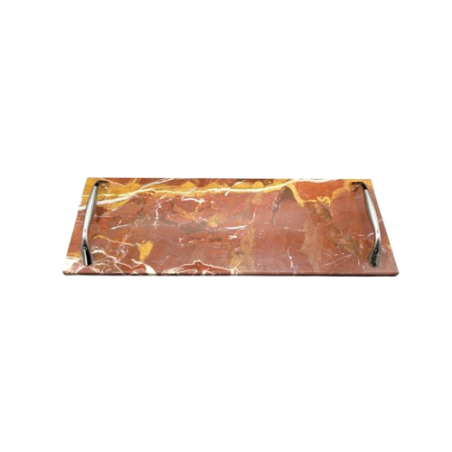 VASSOIO IN MARMO DIASPRO ROSSO