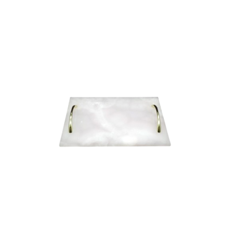 VASSOIO IN ONICE BIANCO