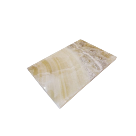 VASSOIO IN ONICE MIELE