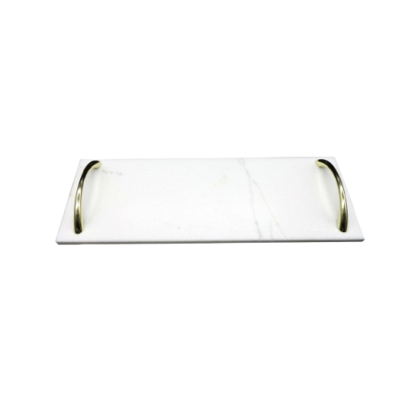 VASSOIO IN MARMO WHITE TIGER