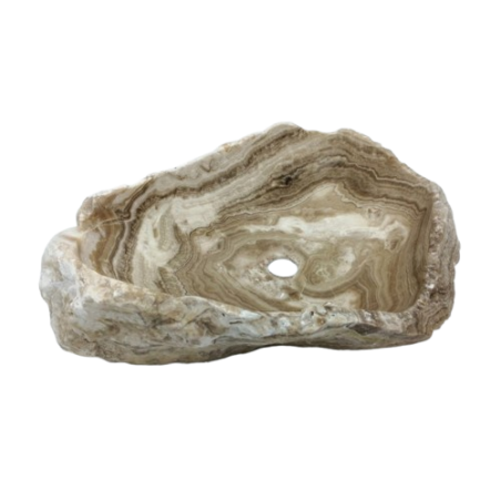 LAVABO IN ONICE BEIGE