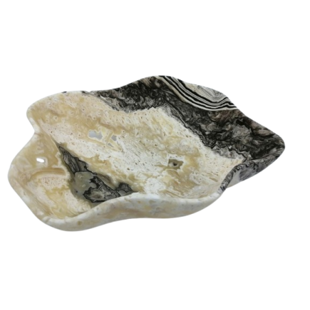 CENTROTAVOLA IN ONICE ZEBRA