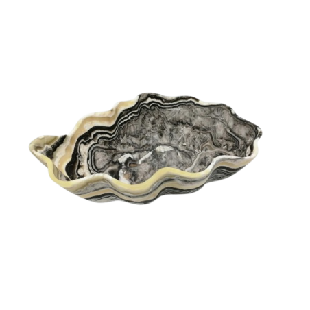 CENTROTAVOLA IN ONICE ZEBRA