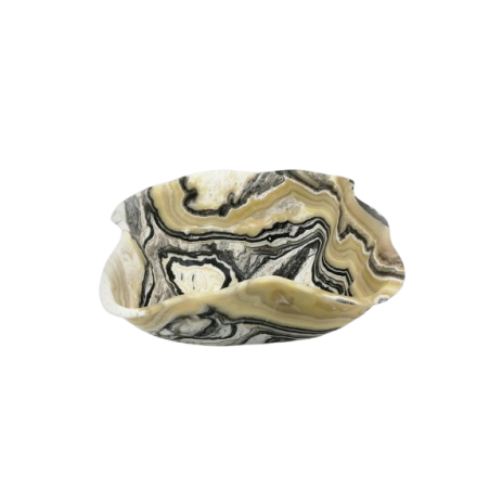 CENTROTAVOLA IN ONICE ZEBRA