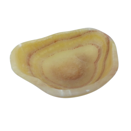 CENTROTAVOLA IN ONICE ARANCIO