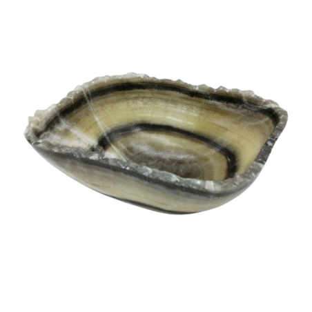 CENTROTAVOLA IN ONICE ZEBRA