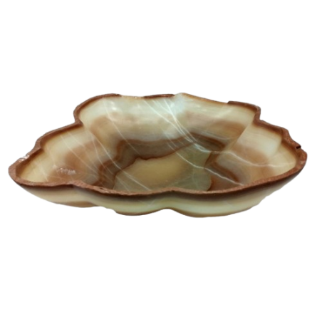 CENTROTAVOLA IN ONICE CIOCCOLATO