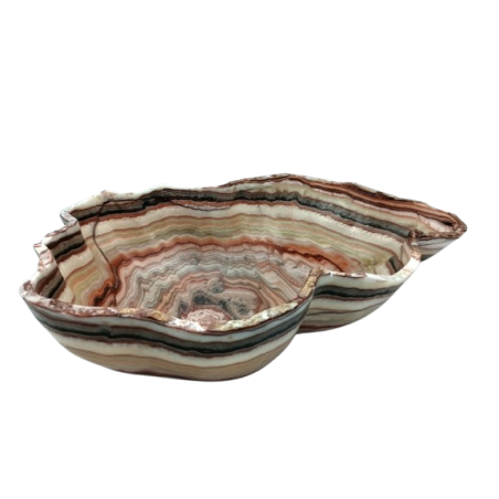 CENTROTAVOLA IN ONICE ZEBRA