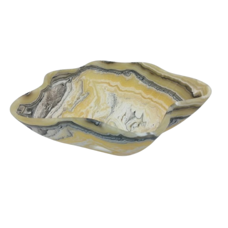 CENTROTAVOLA IN ONICE ZEBRA