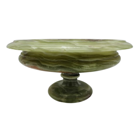 PORTAFRUTTA IN ONICE VERDE