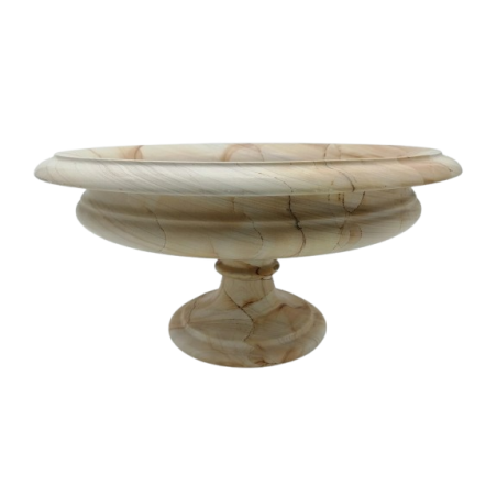 PORTAFRUTTA IN MARMO TEAK