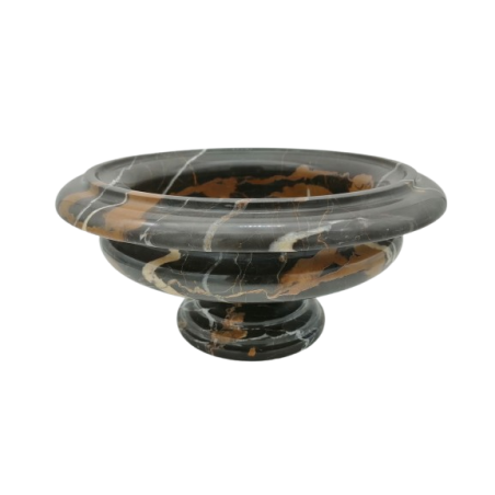 PORTAFRUTTA IN MARMO NERO MICHELANGELO