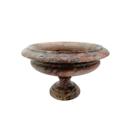 PORTAFRUTTA IN MARMO ROSSO PREZIOSO