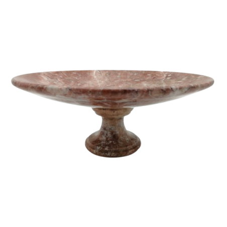 PORTAFRUTTA IN MARMO ROSSO PREZIOSO