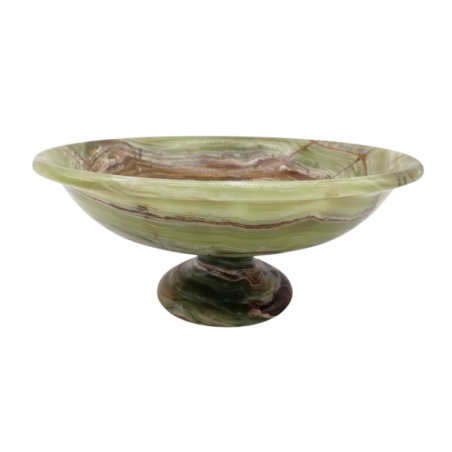 PORTAFRUTTA IN ONICE VERDE