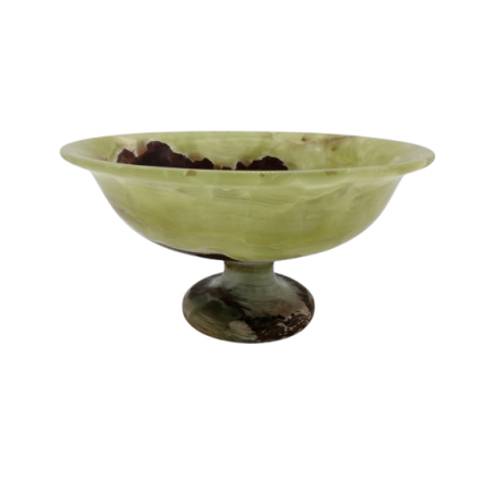 PORTAFRUTTA IN ONICE VERDE