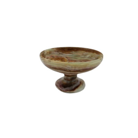 PORTAFRUTTA IN ONICE VERDE