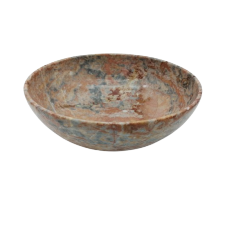 CIOTOLA IN MARMO ROSSO PREZIOSO