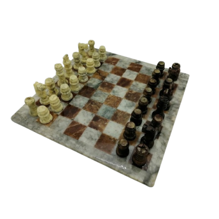 SCACCHIERA IN ALABASTRO