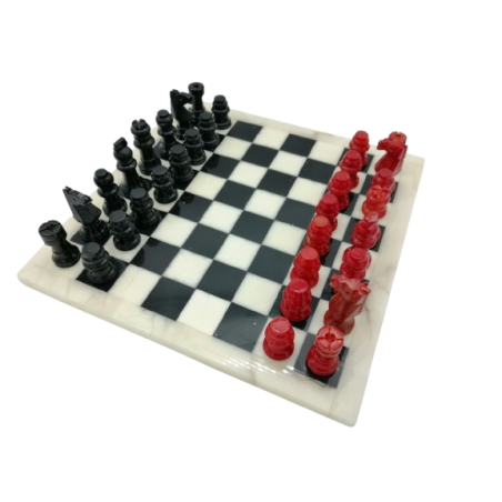 SCACCHIERA IN ALABASTRO