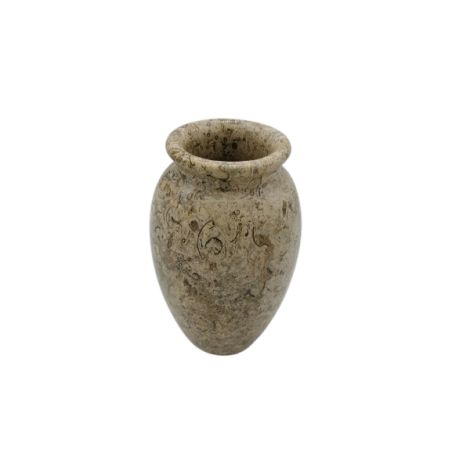 VASO IN PIETRA FOSSILE