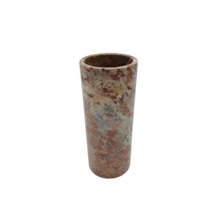 VASO IN MARMO ROSSO PREZIOSO