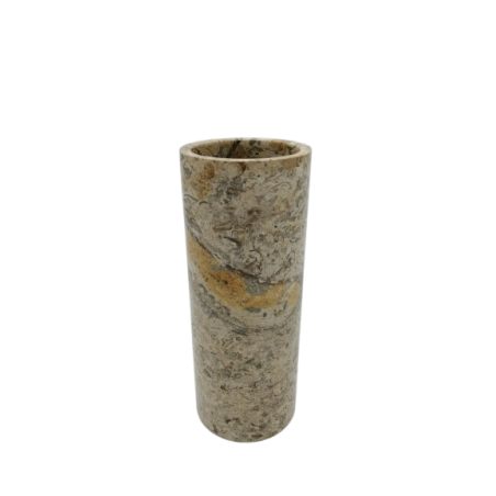 VASO IN PIETRA FOSSILE