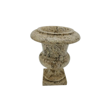 VASO IN PIETRA FOSSILE
