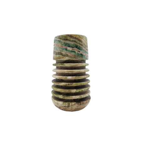 VASO IN ONICE SMERALDO