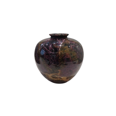 VASO SFERICO IN PIETRA ORIENTALE