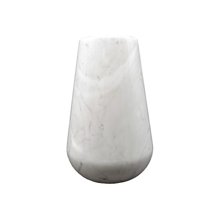 VASO IN MARMO BIANCO CARRARA