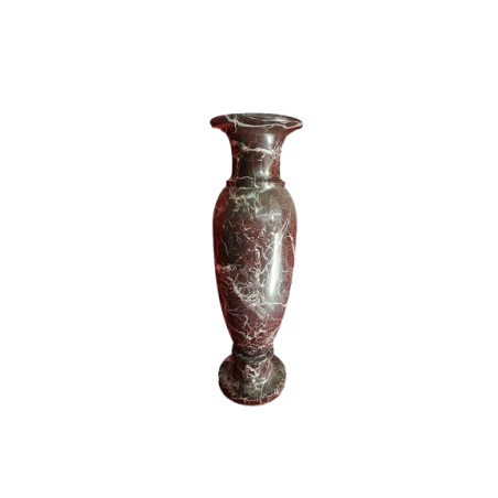 VASO AD ANFORA IN ROSSO LEVANTO