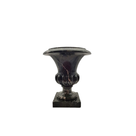 VASO MEDICEO CON BACCELLO IN MARMO VERDE CHIARO