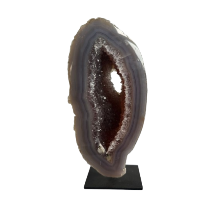 GEODE DI AGATA SU BASE DI FERRO