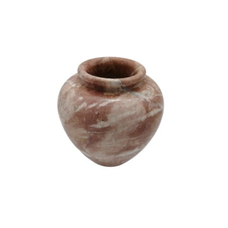 VASETTO IN MARMO ROSSO PREZIOSO