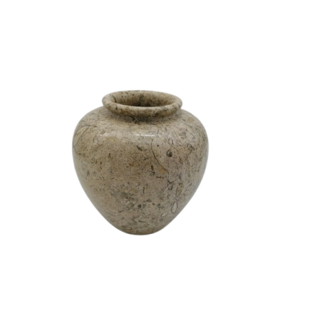 VASETTO IN PIETRA FOSSILE