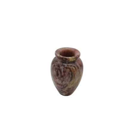 VASO IN MARMO ROSSO PREZIOSO