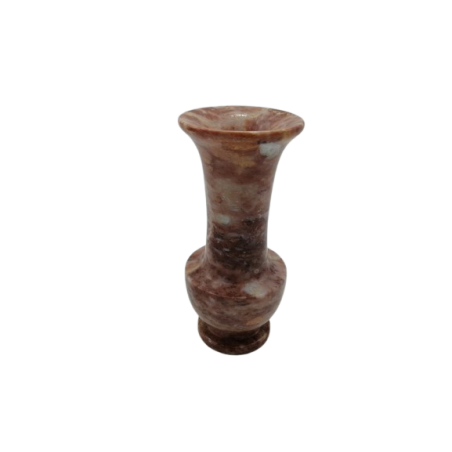 VASO IN MARMO ROSSO PREZIOSO