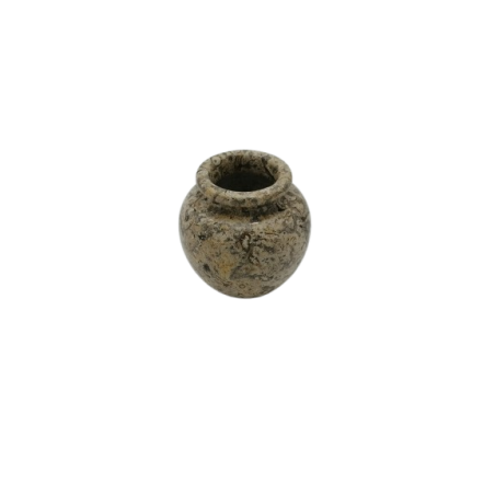 VASETTO IN PIETRA FOSSILE