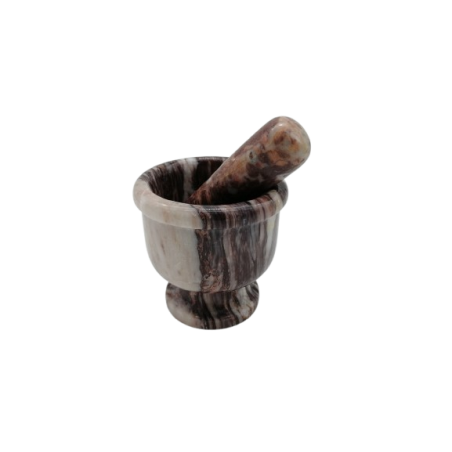 MORTAIO IN MARMO ROSSO PREZIOSO