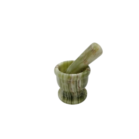 MORTAIO IN ONICE VERDE