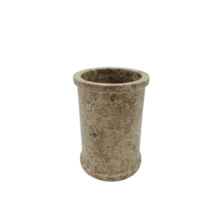 PORTA SCOPINO IN PIETRA FOSSILE