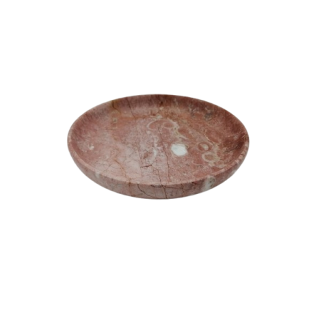 PIATTO IN MARMO ROSSO PREZIOSO