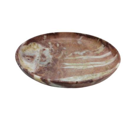 PIATTO IN ROSSO PREZIOSO