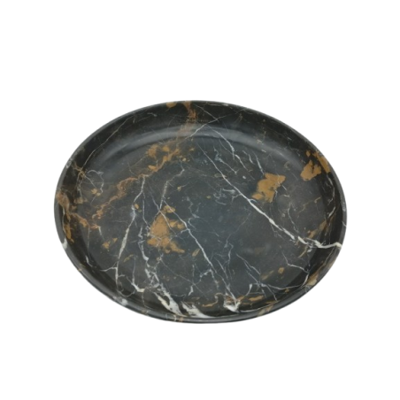 PIATTO IN NERO MICHELANGELO