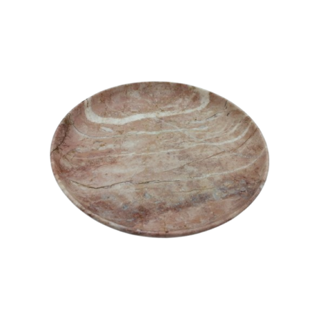 PIATTO IN MARMO ROSSO PREZIOSO