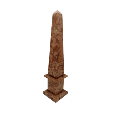 OBELISCO IN MARMO ROSSO FRANCIA