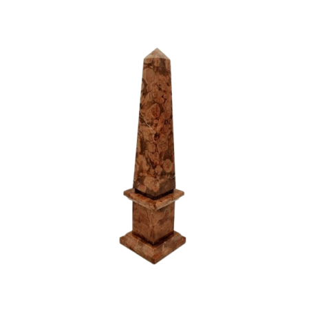 OBELISCO IN MARMO ROSSO FRANCIA