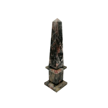 OBELISCO IN MARMO GRIGIO