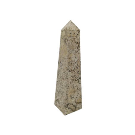 OBELISCO IN PIETRA FOSSILE